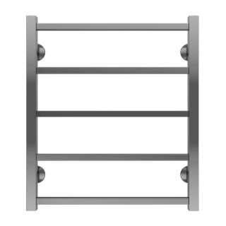 Полотенцесушитель водяной AZARIO ANCONA AZ71558 500/600 квадрат, 5 секций, нижнее/диагональное подключение, 1/2, хром